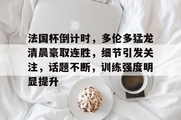 关于法国杯倒计时，多伦多猛龙清晨豪取连胜，细节引发关注，话题不断，训练强度明显提升的信息-英雄联盟